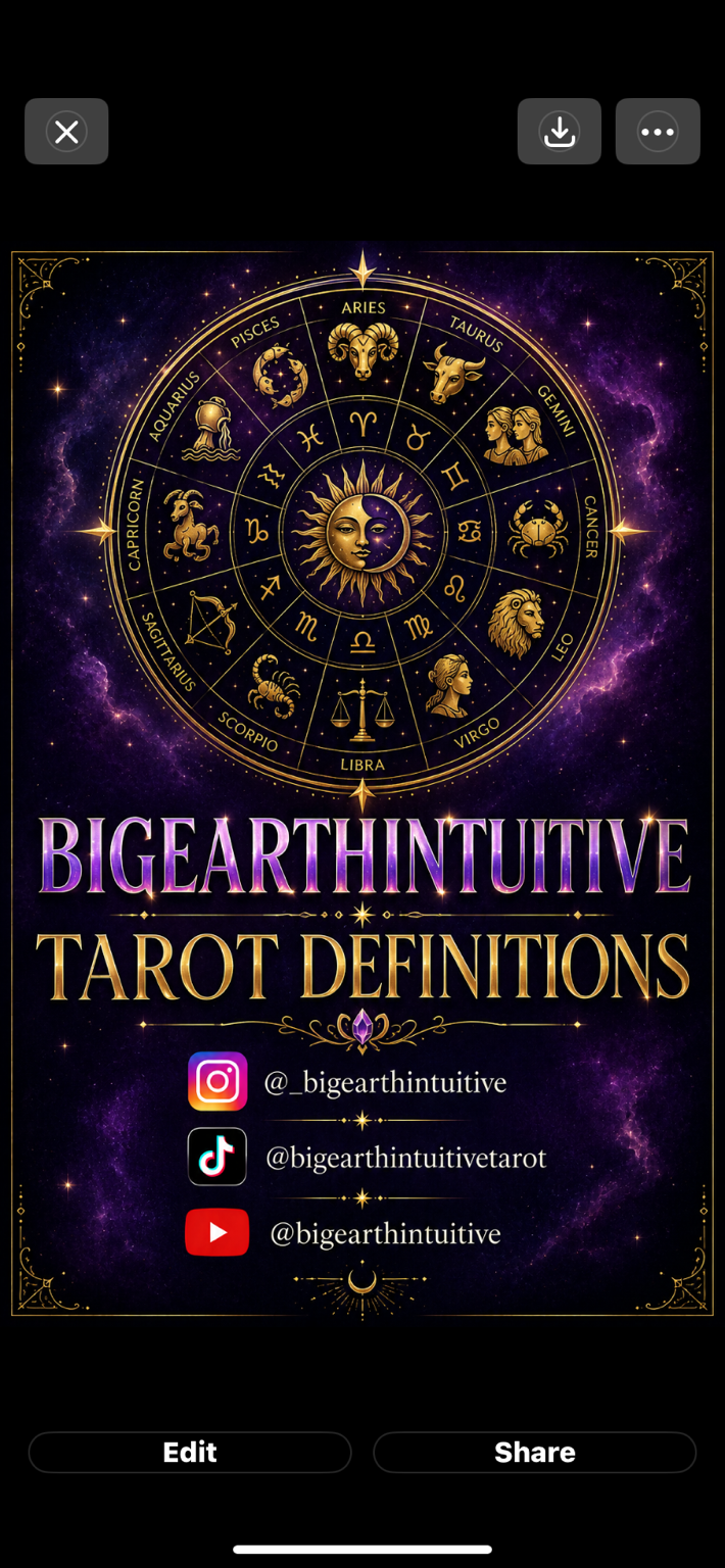BigEarthIntuitive Tarot Definitions eBook